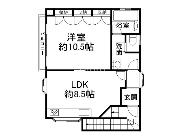 佐藤ビルの間取り