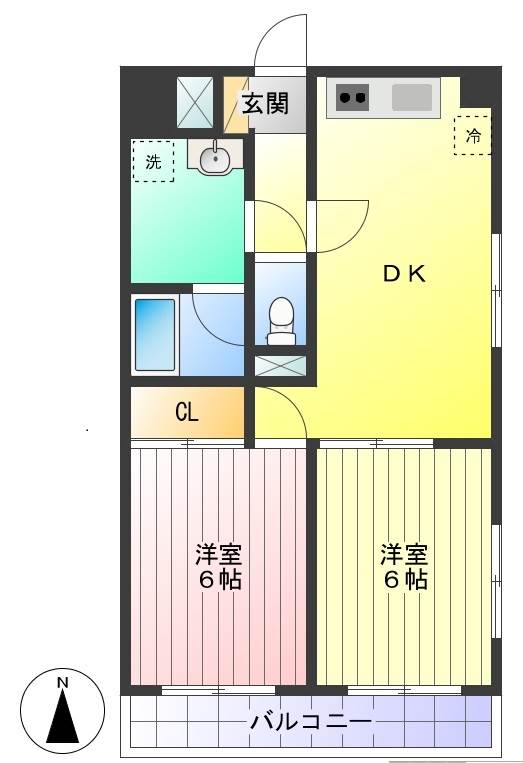 エスポワール相生の間取り