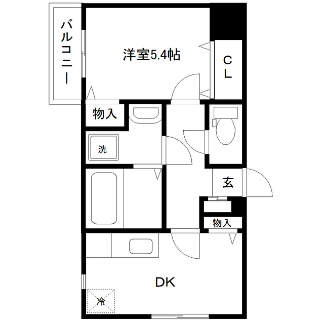 ［当社管理物件］ マリア上杉の間取り