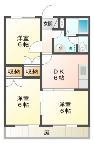 DolceIIIの間取り