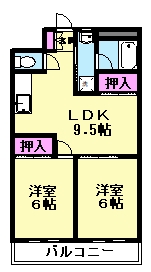 アーバンハイツの間取り