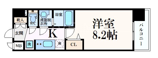 プレサンス　THE　KYOTO　東福寺EASTの間取り