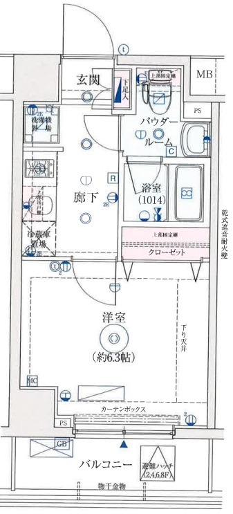 エスエスアドバンス西川口の間取り