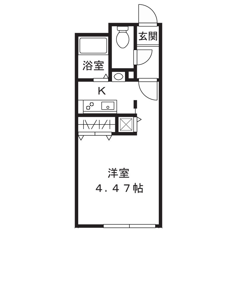 MODULOR三軒茶屋IIの間取り