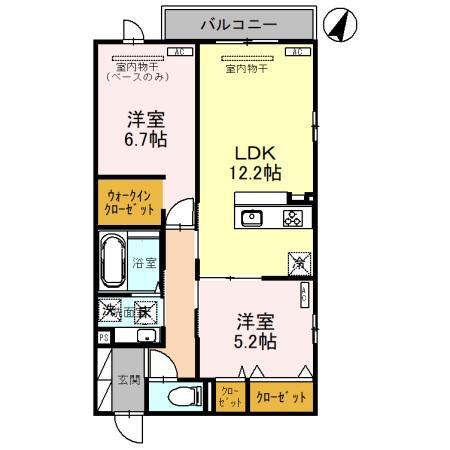 【Ｄ－ｒｅｓｉｄｅｎｃｅ浅野本町の間取り】