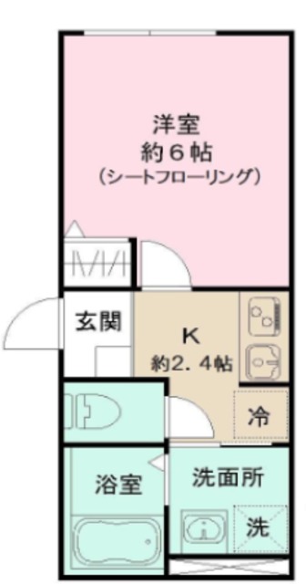 TOKIWADAI MANSIONの間取り