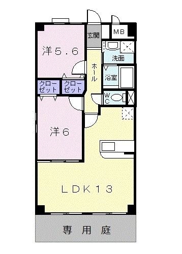 グラン　シャロー　Iの間取り