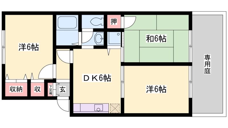 シャルマン・イワイの間取り