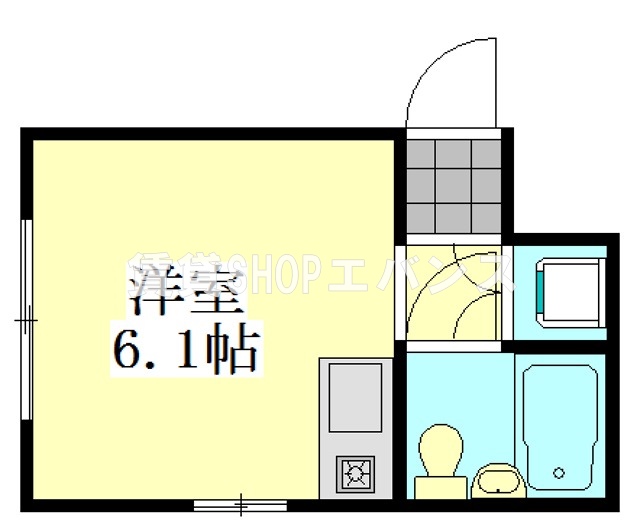 エムズ東船橋の間取り