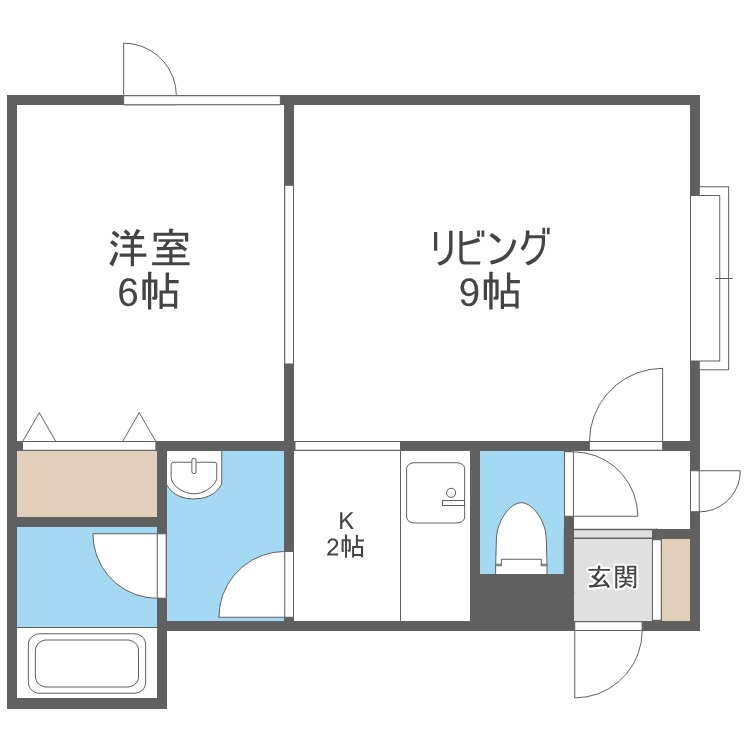 ハイツそらーるの間取り