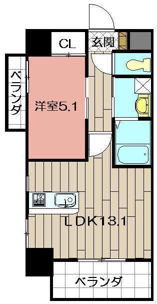 ＭＤＩシエルコンティーレ曽根北町の間取り