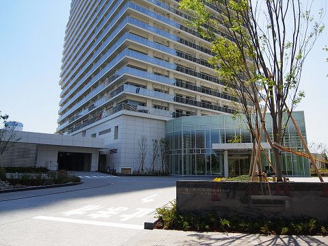 【中央区晴海のマンションの駐車場】