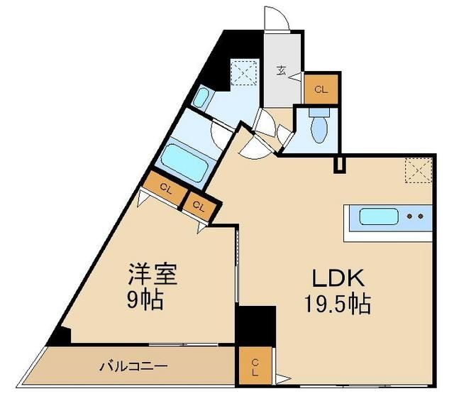 フォレンツタワー文京千石の間取り