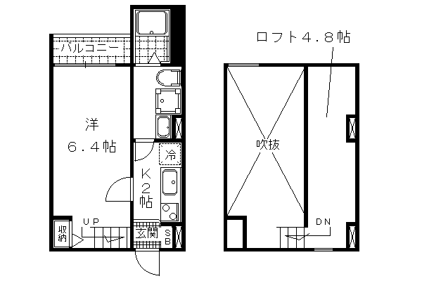 【ｅｓｐｏｉｒ花園の間取り】