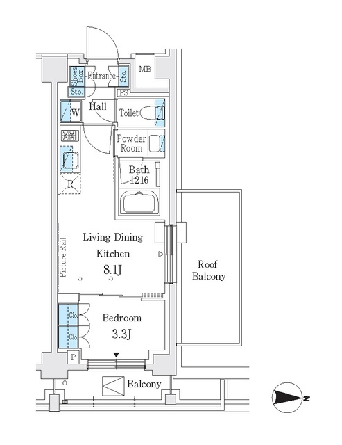 Ｊ．ＧＲＡＮ　Ｃｏｕｒｔ　品川西大井ＥＡＳＴの間取り