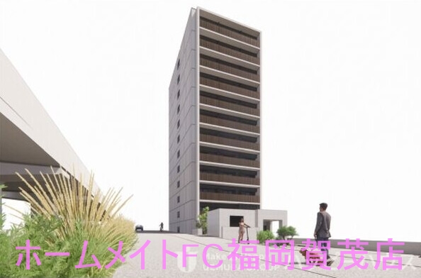 【福岡市早良区野芥のマンションの建物外観】