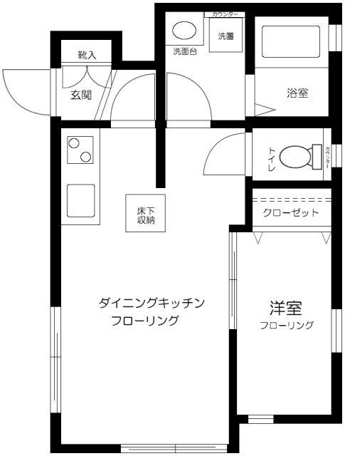 ウェルラボ荻窪の間取り