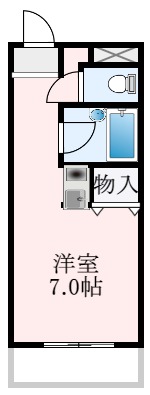 和泉市鍛治屋町のマンションの間取り