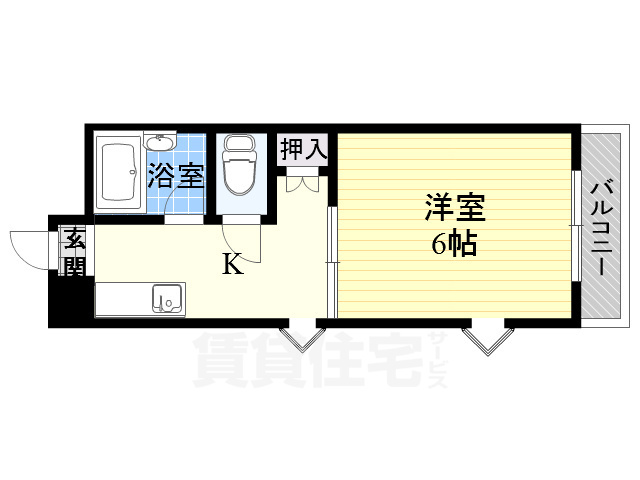 ロータリーマンション出口の間取り