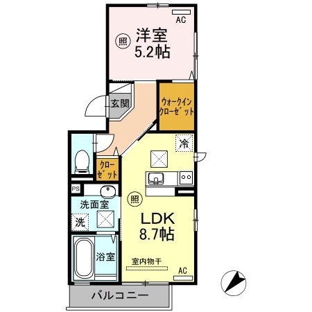 ラヴィトピア新町の間取り