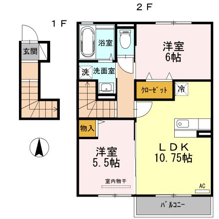 ウィンドヒルIIの間取り