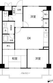 練馬区桜台のマンションの間取り