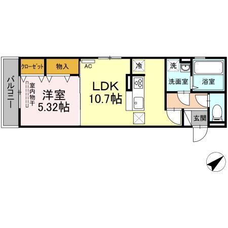 ハピネスアイワ大塚の間取り