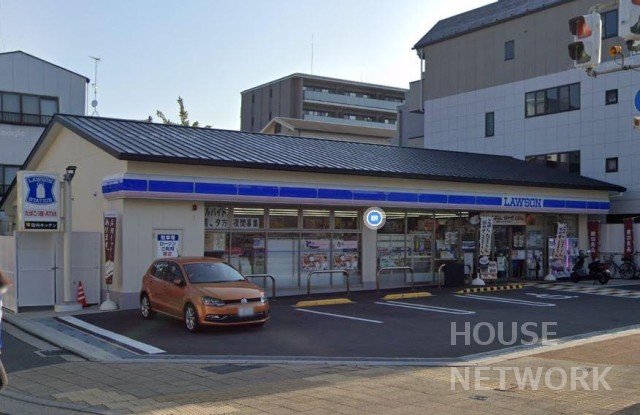 コンビニ　ローソン九条新千本店（コンビニ）まで499m