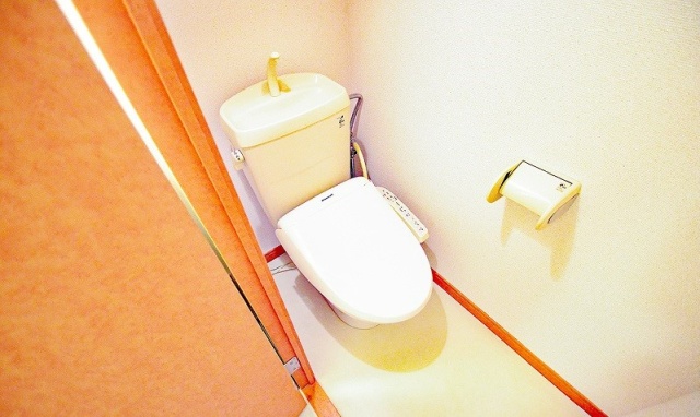 トイレ　写真は別号室のものです。