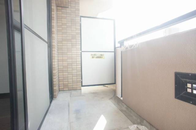 バルコニー　写真は３Ｃ号室です