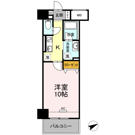 エトワール安島の間取り