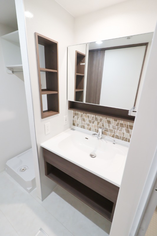 洗面設備　図面と現状に相違がある場合には現状を優先