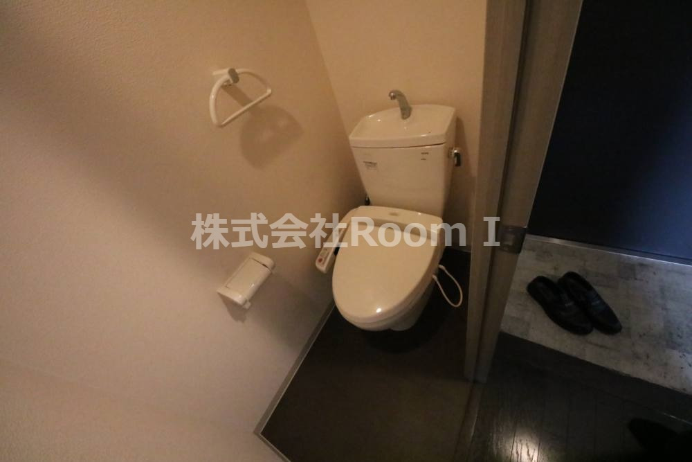 トイレ　ゆったりとした空間のトイレです