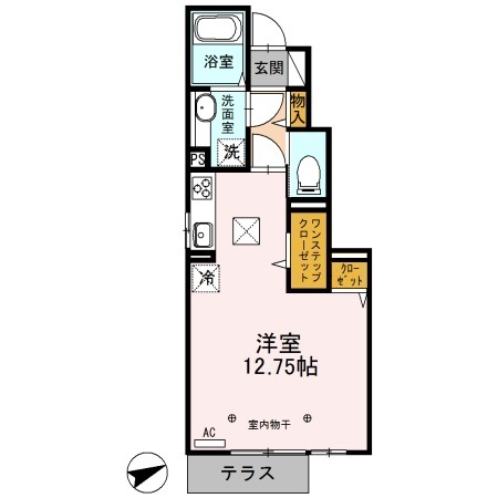 フロールパークの間取り