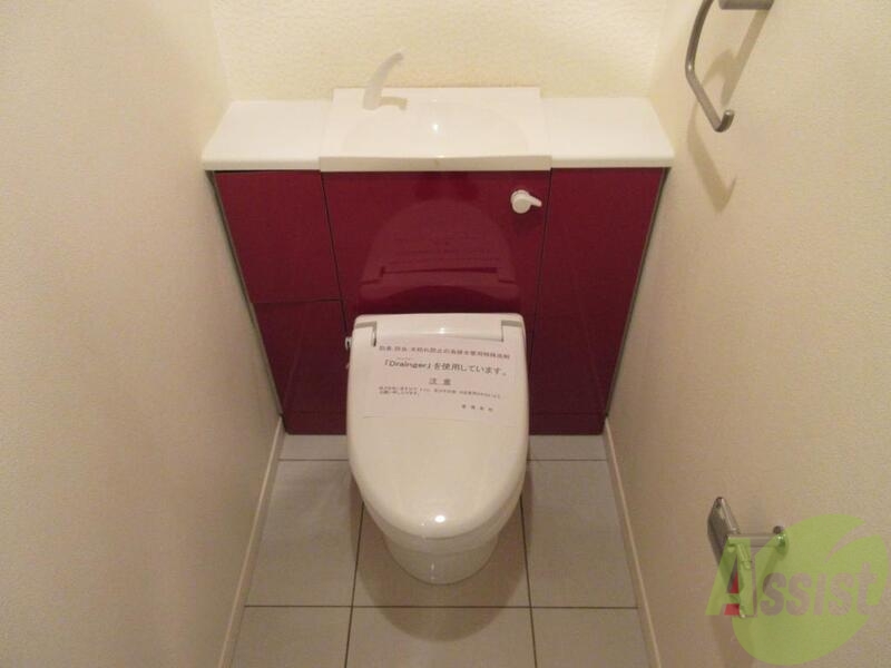 トイレ　快適に使用できる、清潔感にこだわったトイレです。