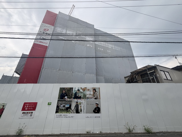 建物外観　～建設中～