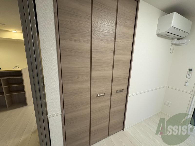 収納　ここに収納があります。収納があると部屋が広く使えます。