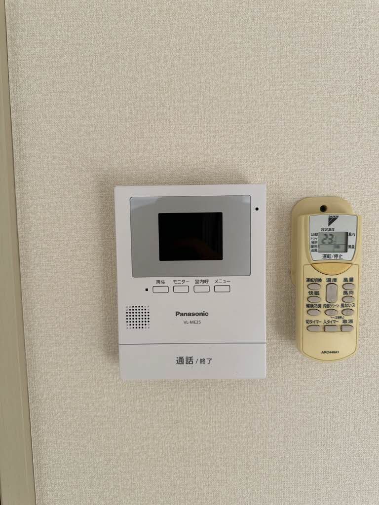セキュリティ　モニタ付ドアホン
