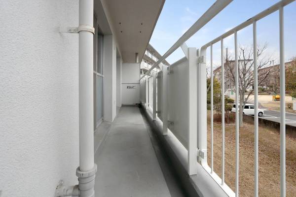 バルコニー　ビレッジハウスの同一物件・同一タイプの間取りの写真です