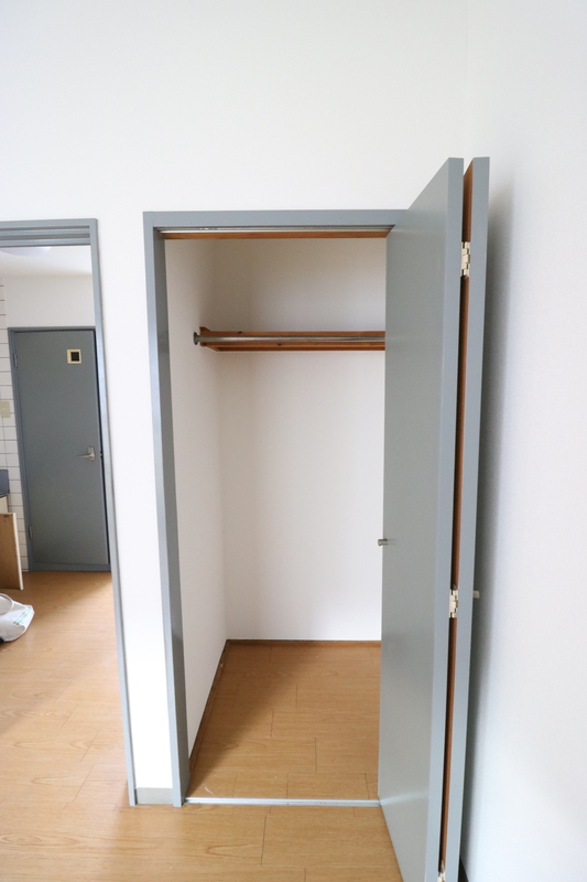 収納　たっぷりとした収納スペースです
