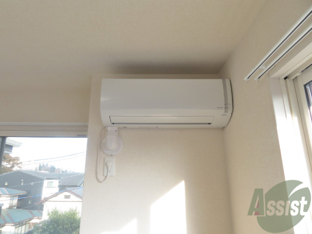 その他設備　エアコンが付いているので入居のその日から快適ですね