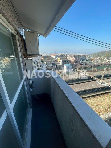 バルコニー　落ち着いた時間を過ごせるバルコニーです