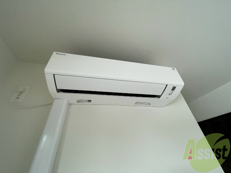 その他設備　エアコンがありますので夏でも快適に過ごせます！