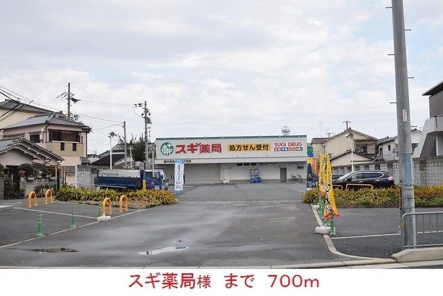 ドラックストア　スギ薬局様（ドラッグストア）まで700m