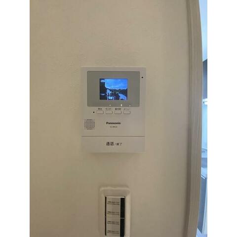 セキュリティ　モニタ付きインターホンで安心♪