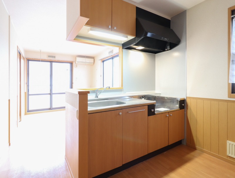 キッチン　図面と現状に相違がある場合には現状を優先