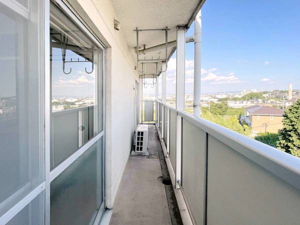 バルコニー　ビレッジハウスの同一物件・同一タイプの間取りの写真です