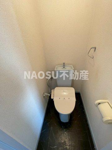 トイレ　ゆったりとした空間のトイレです