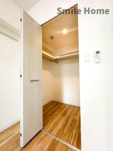 収納　憧れのウォークインクローゼットに住みませんか？