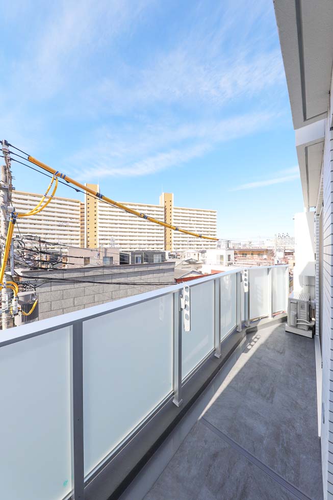 バルコニー　過ごしやすい室内です